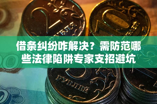 北京借条纠纷咋解决？需防范哪些法律陷阱专家支招避坑