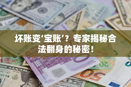 北京坏账变‘宝账’？专家揭秘合法翻身的秘密！