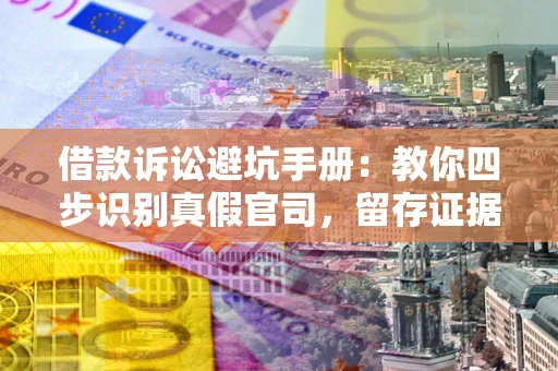 北京借款诉讼避坑手册：教你四步识别真假官司，留存证据不踩雷