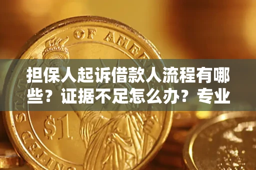 北京担保人起诉借款人流程有哪些？证据不足怎么办？专业律师解答